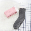 thick warm coral fleece socks